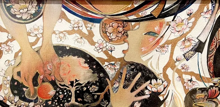 林明日香 CD 封面原畫／母 — SAORI KANDA